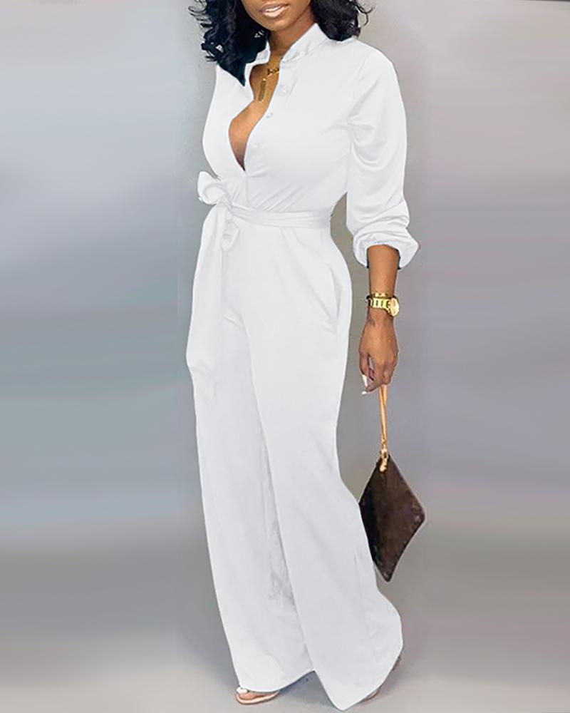 ivrose white jumpsuit
