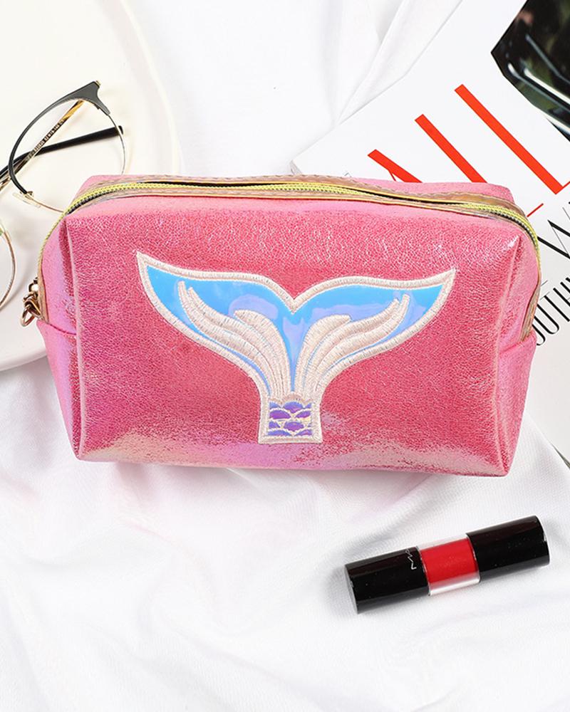 

Mermaid Makeup Bag, Pink
