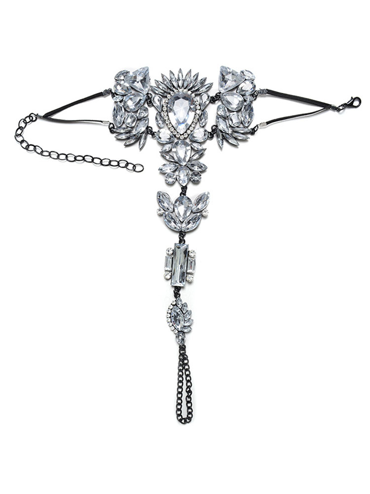 

Sexy Shiny Splicing Anckle Chain