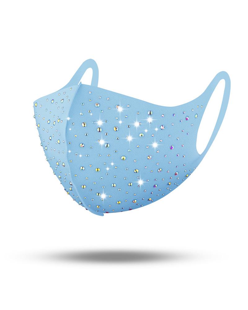 

Studded Breathable Face Mask, Blue