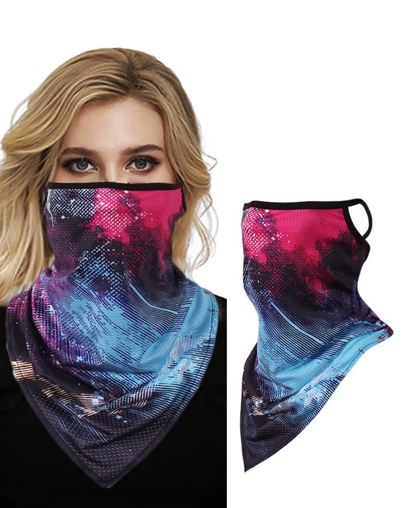

Print Breathable Face Bandana Magic Scarf Headwrap Balaclava, Style5