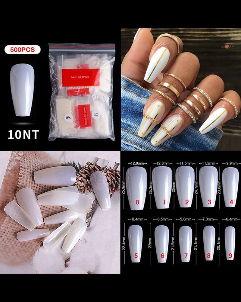 

Clear False Nails, Style6