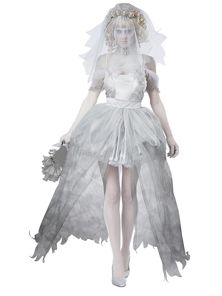 

Fallen Angel Dress Cosplay Costume, White