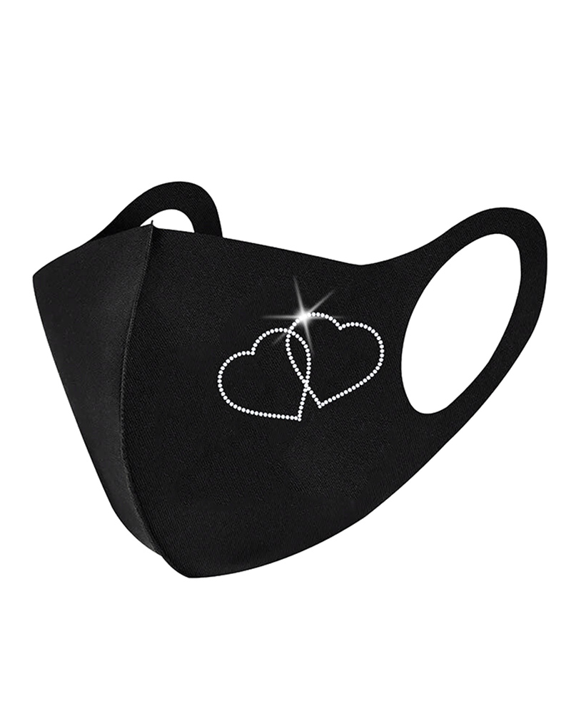 

Mutil Pattern Studded Breathable Face Mask, Style6