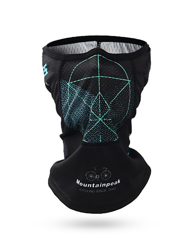 

Hollow Out Breathable Cycling Outdoor Face Balaclava Bandana, Black