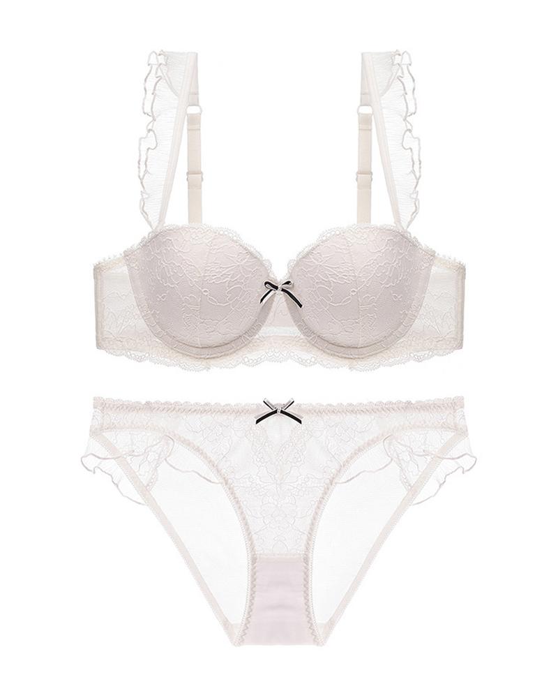 

Eyelash Crochet Lace Sheer Mesh, White