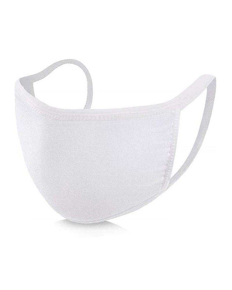 

Breathable Mouth Mask Washable And Reusable, White