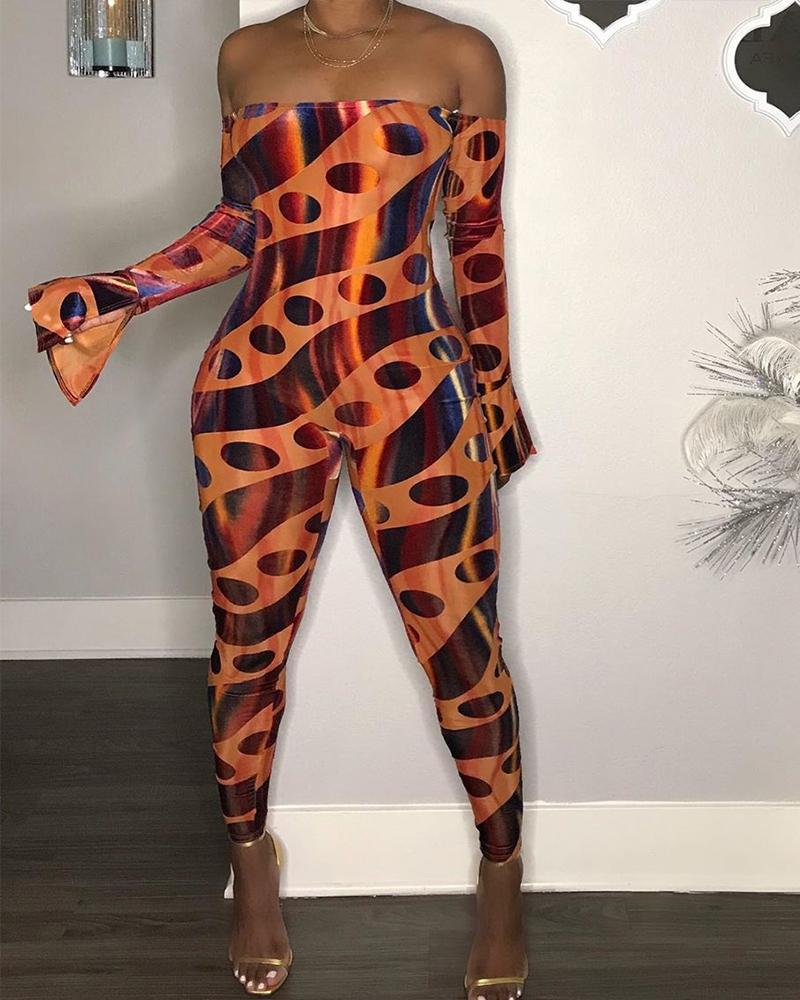 

Metallic Sequined Long Sleeve Jumpsuit