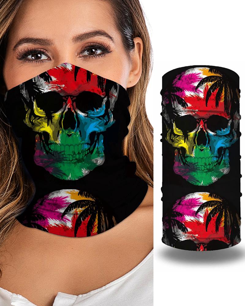 

Animal Print Breathable Face Bandana Magic Scarf Headwrap Balaclava, Multicolor