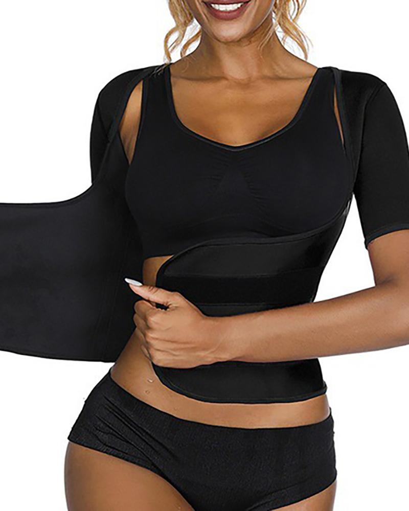 

Neoprene Sweat Waist Trainer Corset Body Shaper Slimming Shapewear, Black