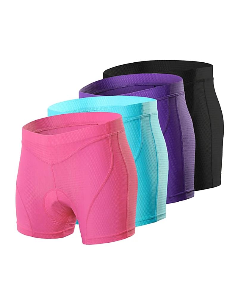 

Cycling Under Shorts Padded Bike Underwear Shorts, Pink