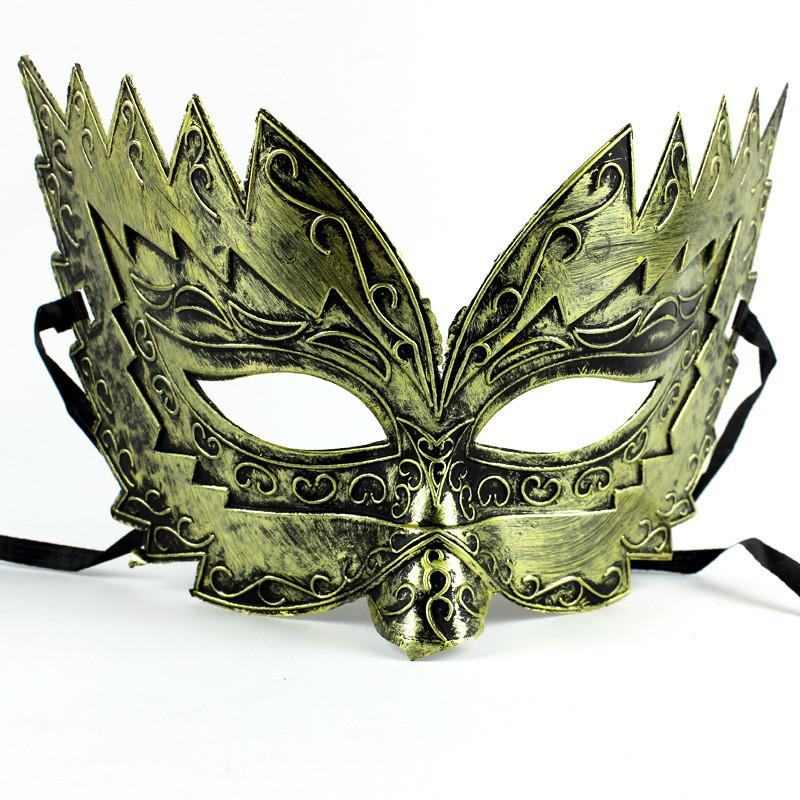 

Unisex Cool Metal Hollow EyeMask Costume Cutout Mask Masquerade Mysterious Masks For Home Fancy Halloween Party, Silver