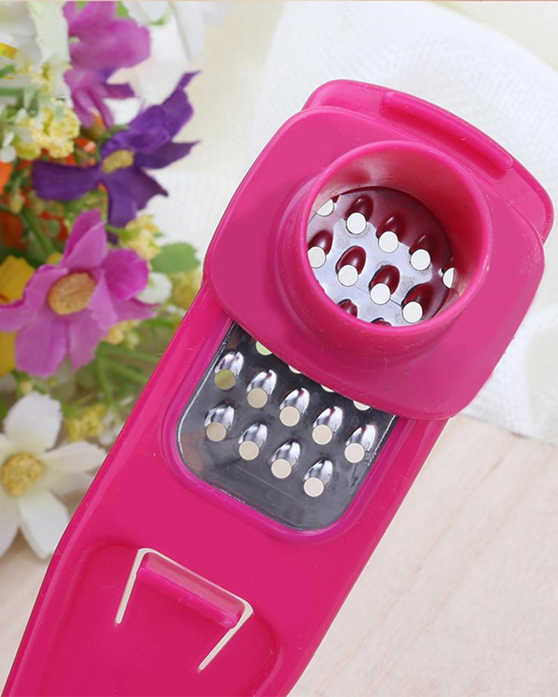 

Stainless Steel PP Simple Operation Garlic Presses, Pink