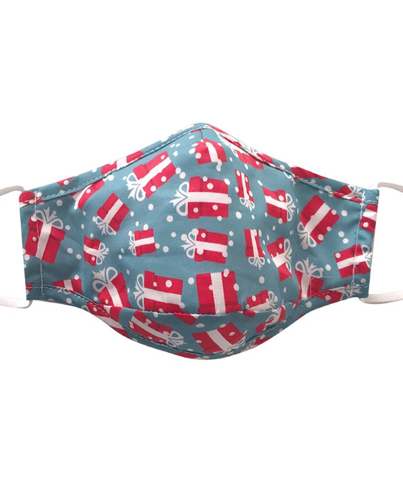 

Christmas Print PM2.5 Filter Face Mask, Style3