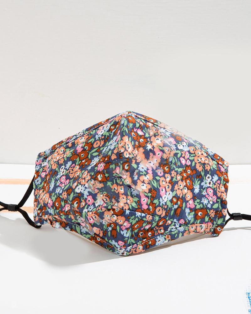 

Floral / Paisley Print Breathable Face Mask, Multicolor