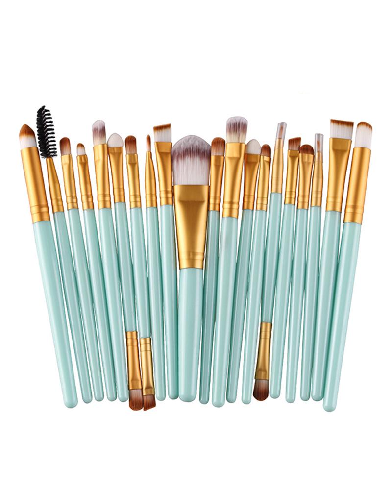 

Handle Makeup Brush Set, Blue