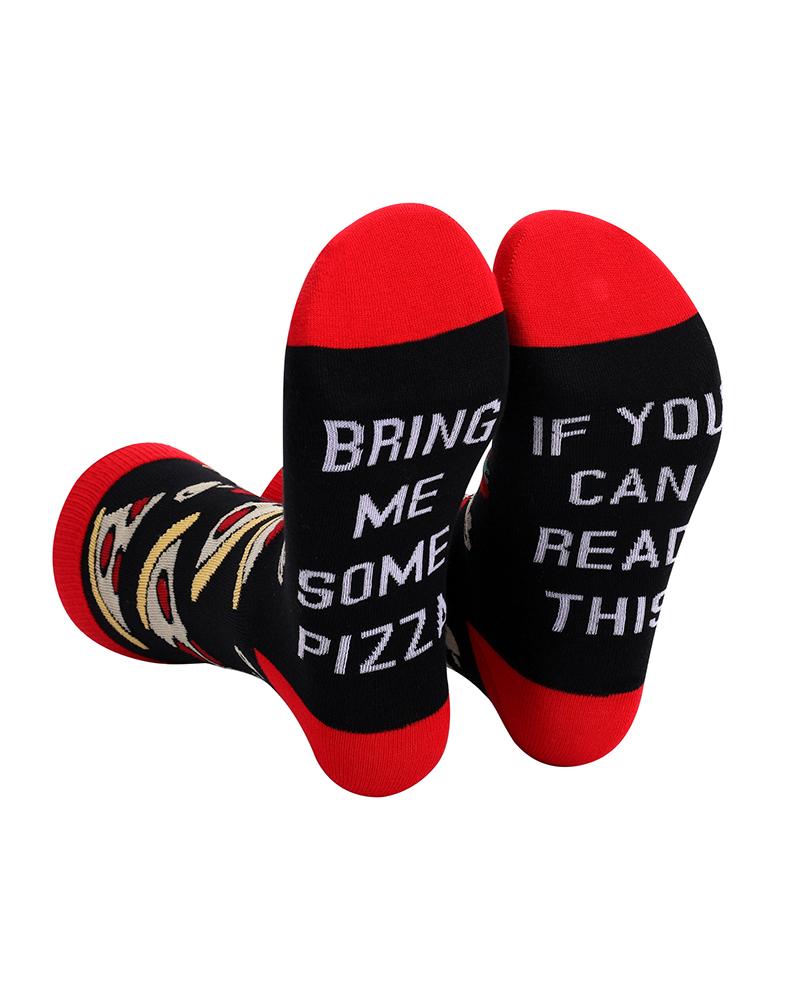 

Men Letter Graphic Print Colorblock Socks, Style4