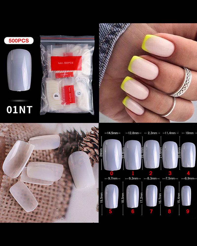 

Clear False Nails, Style1