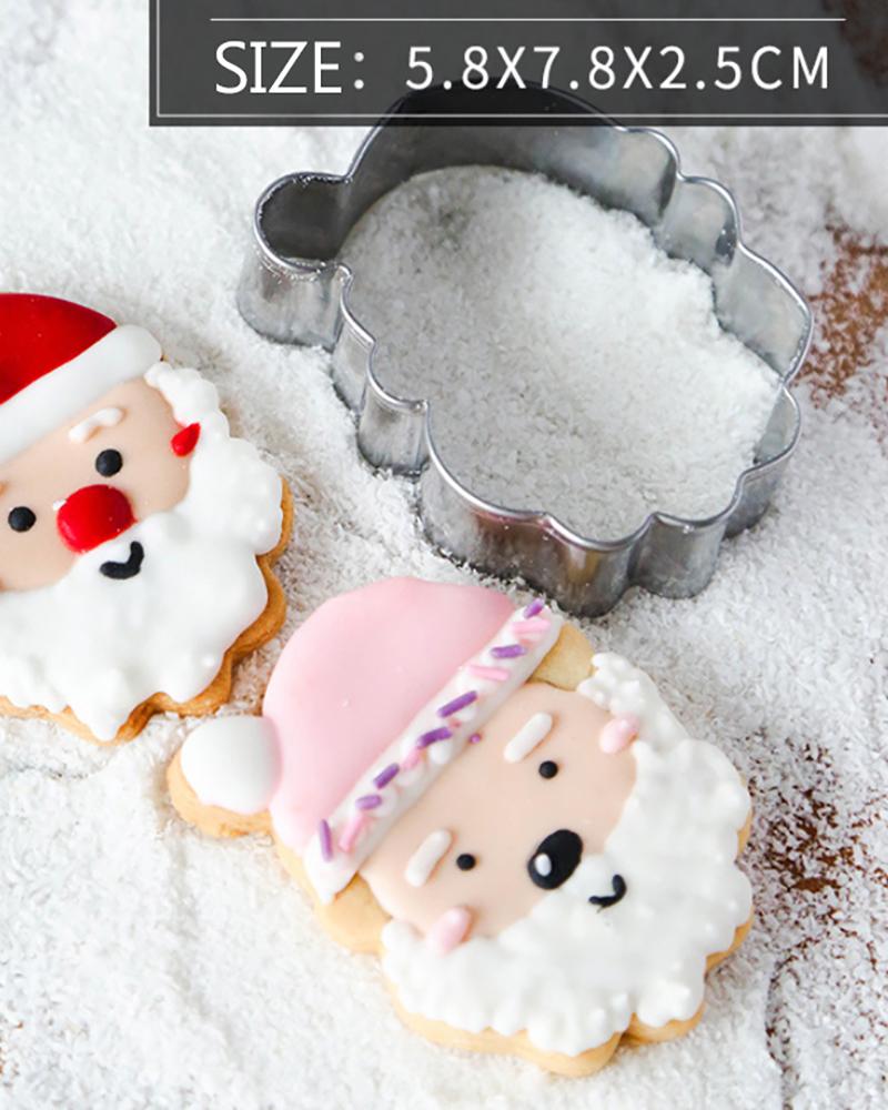 

Christmas Pattern Shaped Mold, Style8