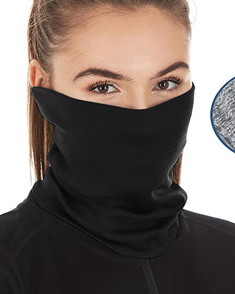 

Breathable Face Bandana Magic Scarf Headwrap Balaclava With 15PCS Replaceable Filter, Black