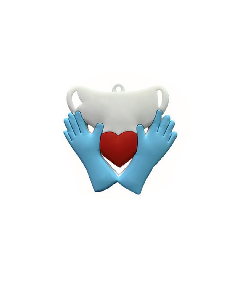 

Christmas Mask / Letter / Family Member Ornaments, Style4