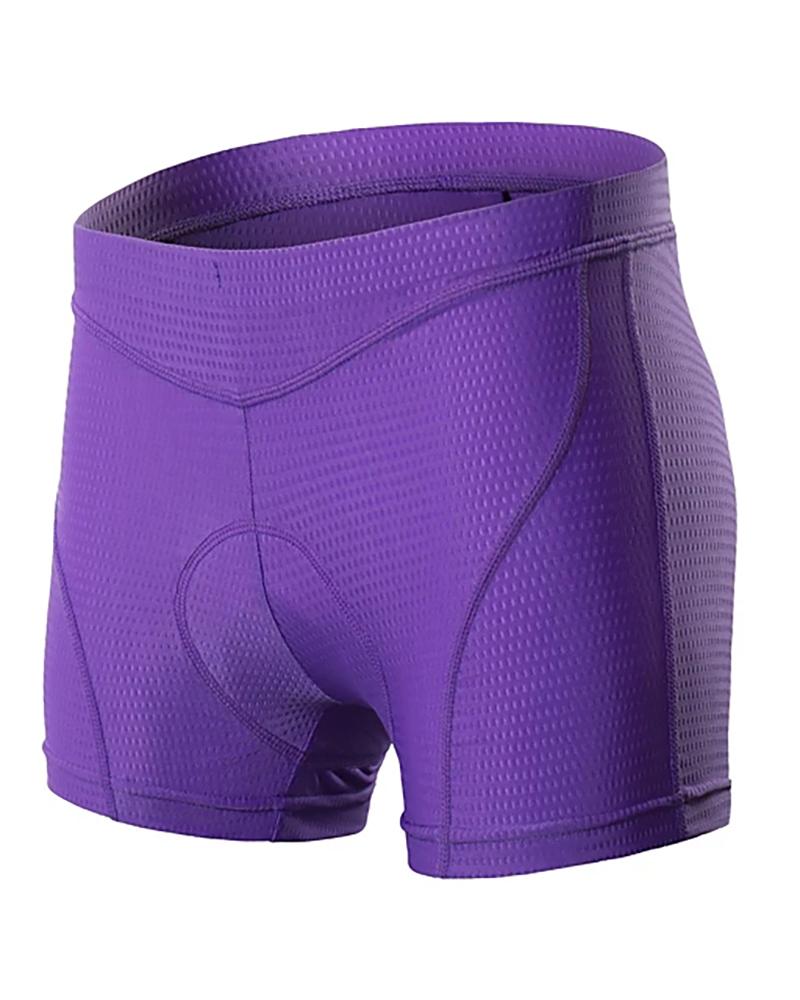 

Cycling Under Shorts Padded Bike Underwear Shorts, Purple