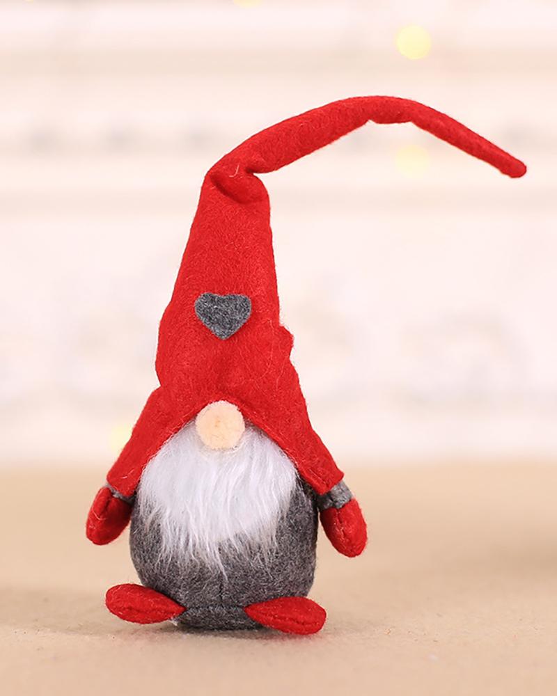

Christmas Gnomes Doll Ornament, Style2