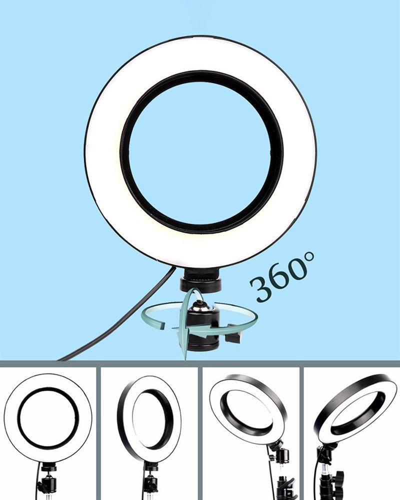 

Light Stand for Live Stream and Makeup, Black