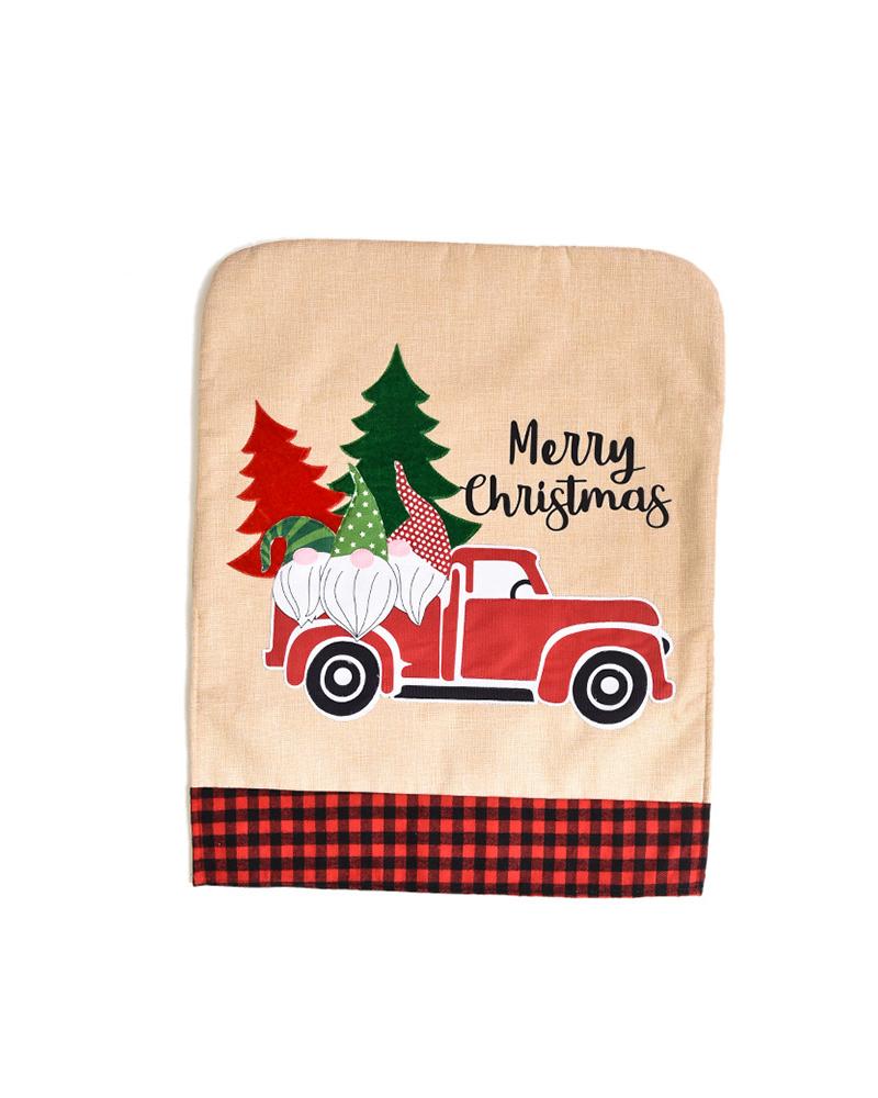 

Christmas Print Stretchy Chair Covers, Style2