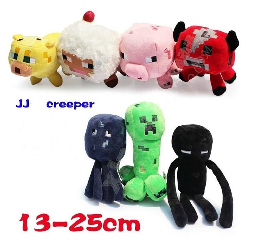 

Minecraft Baby Ocelot Plush Toy Enderman Baby Mooshroom Pig Creeper Soft Toy