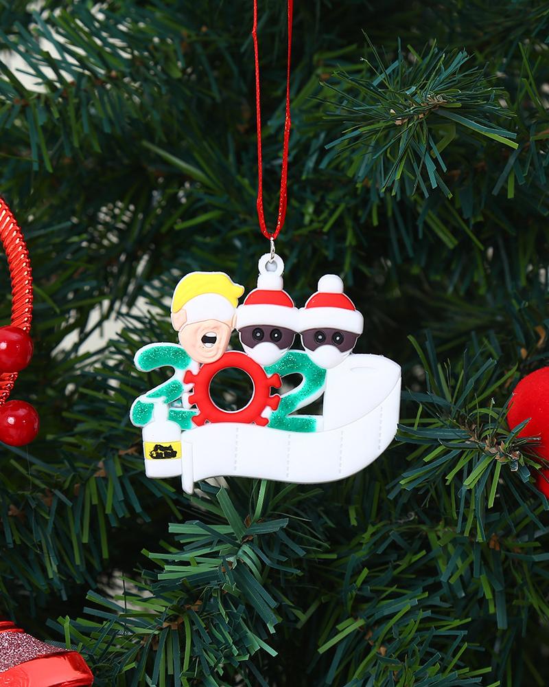 

Christmas Trump With Toilet Paper Ornament, Style3