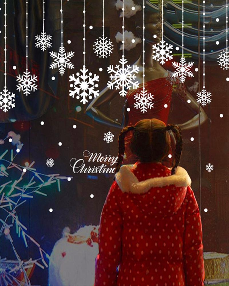 

Christmas Pattern Graphic Door Sticker, Style8