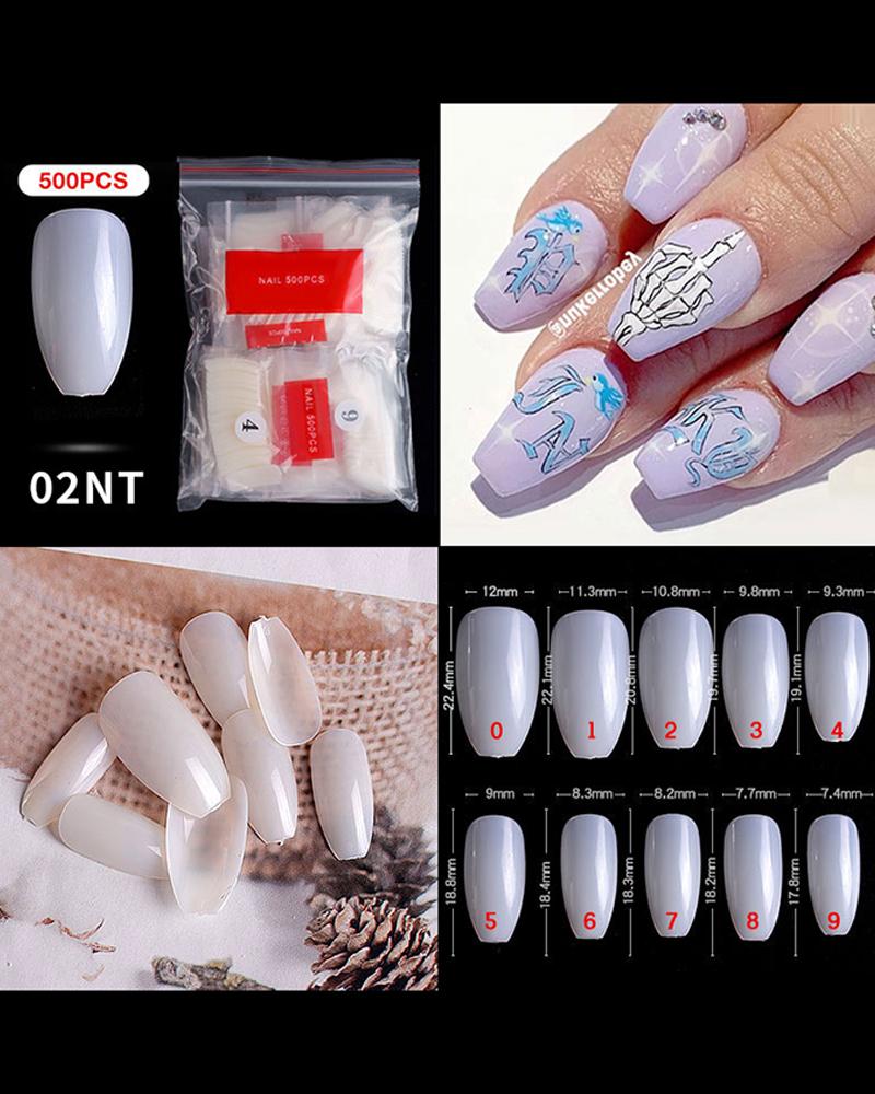 

Clear False Nails, Style2