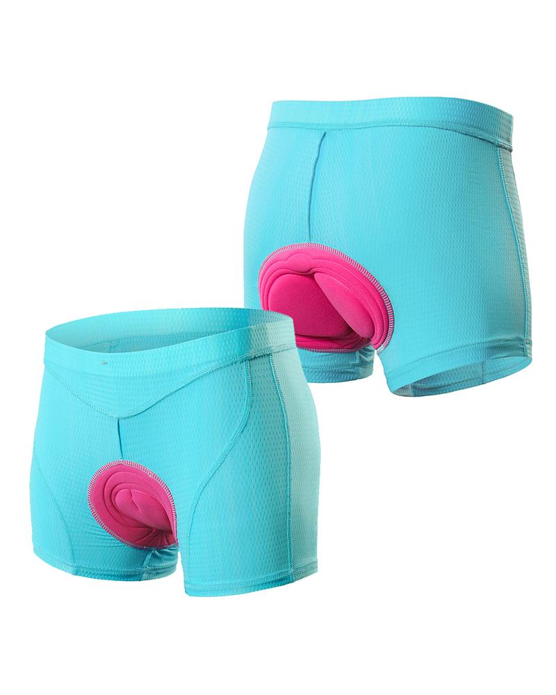 

Cycling Under Shorts Padded Bike Underwear Shorts, Light blue