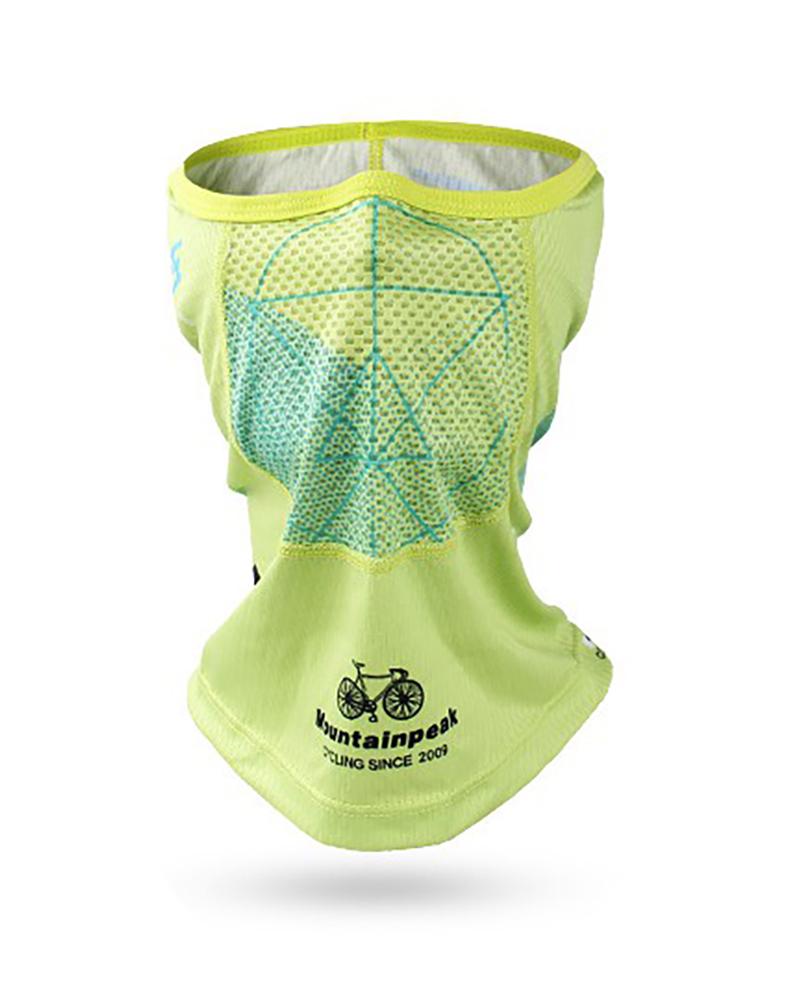 

Hollow Out Breathable Cycling Outdoor Face Balaclava Bandana, Green