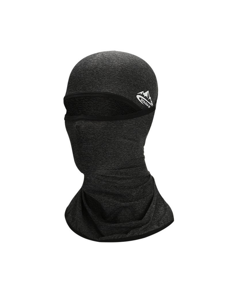 

Ski Full Face Mask UV Protection Cycling Mask Bandana, Dark grey