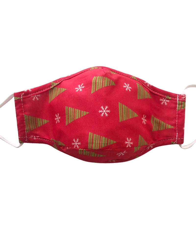 

Christmas Print PM2.5 Filter Face Mask, Style6