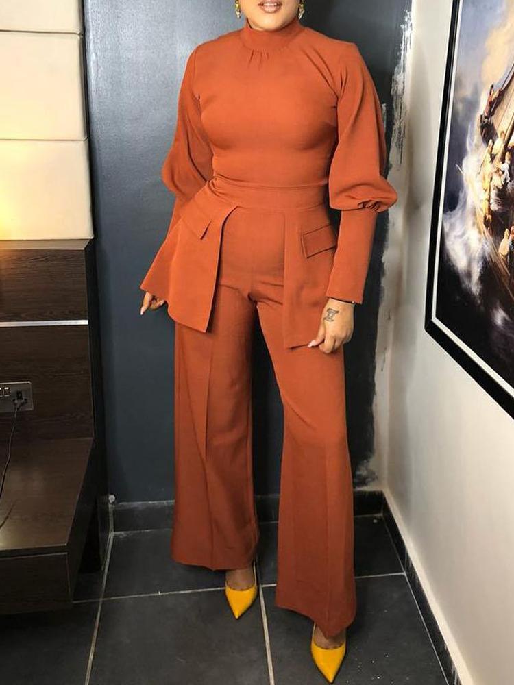 

Wide Cuff Culotte Wide Leg Jumpsuit