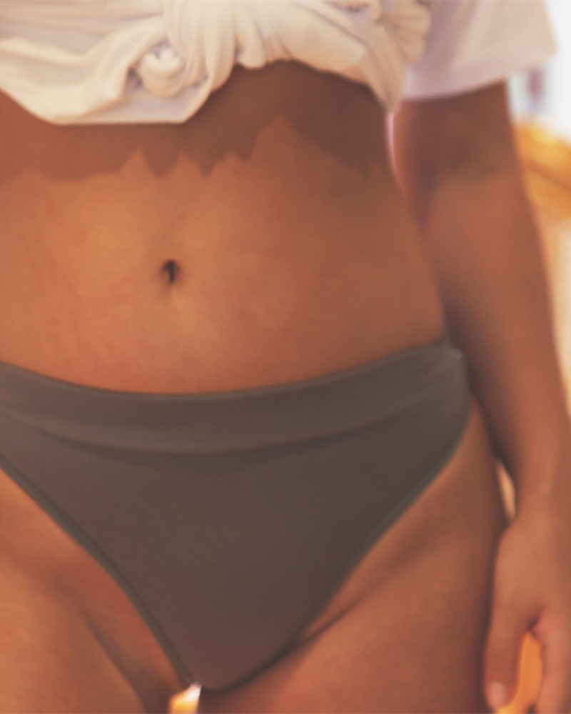 

Plain Cotton Panty, Green