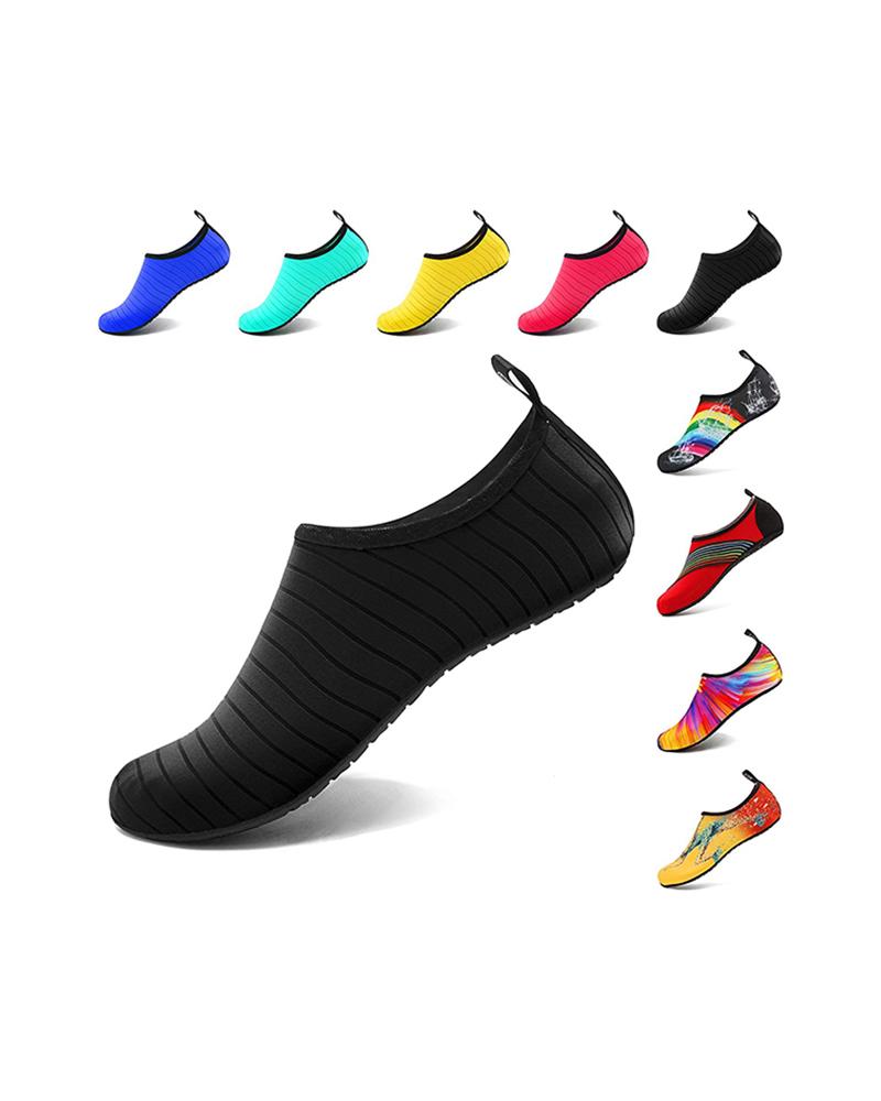 

Breathable Barefoot Aqua & Yoga Shoes Socks, Black